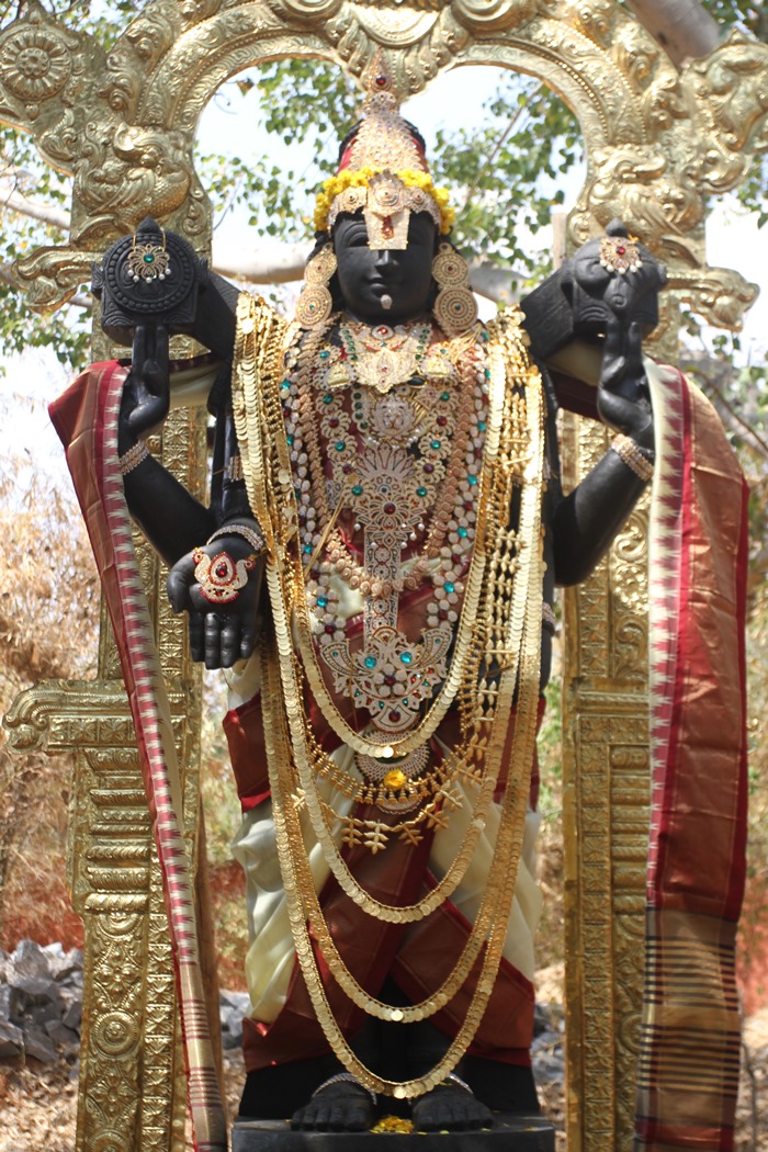 When people are happy seeing the beauty of deities, deities are also&nbsp;happy.