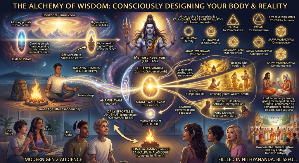 The Rarest Gift in the Cosmos: Why Human Consciousness Alone Can Access Aham Swabhavam Every&nbsp;Night